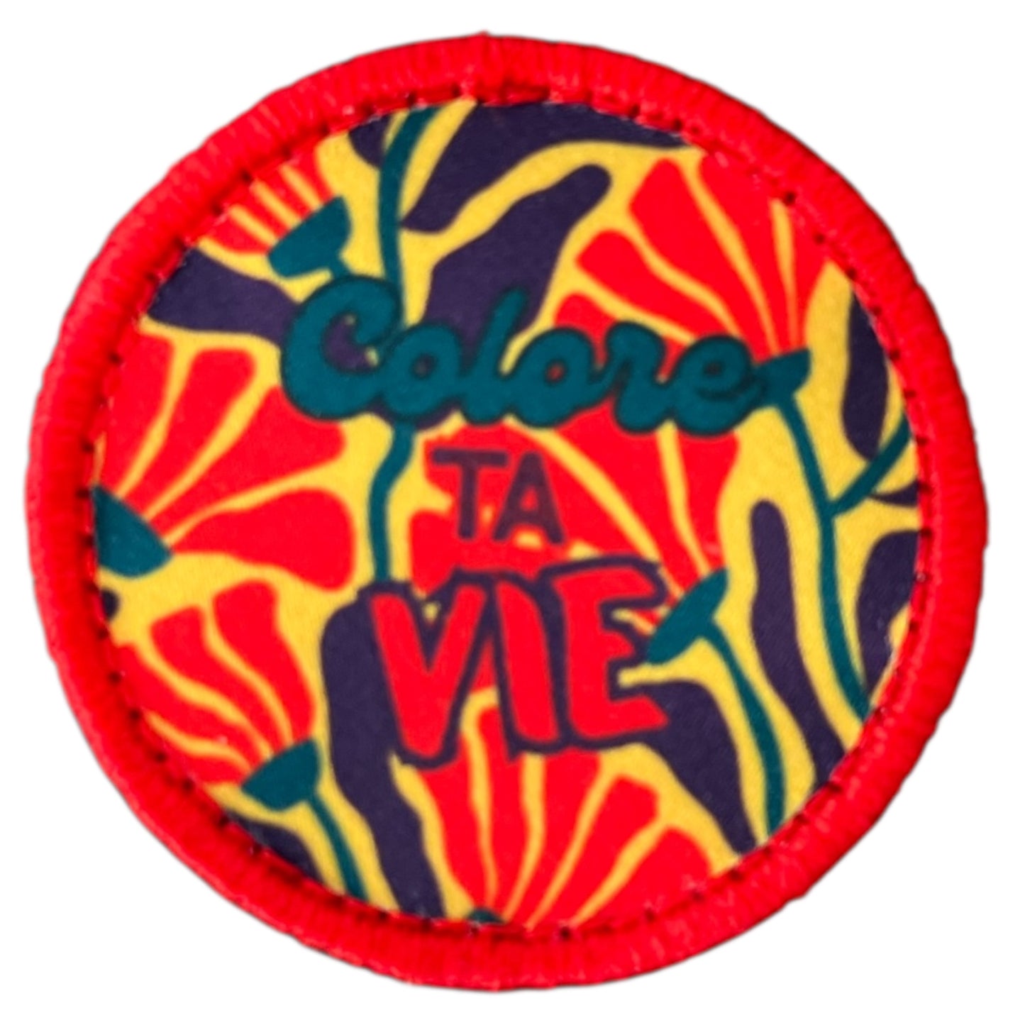 Écusson Colore ta vie