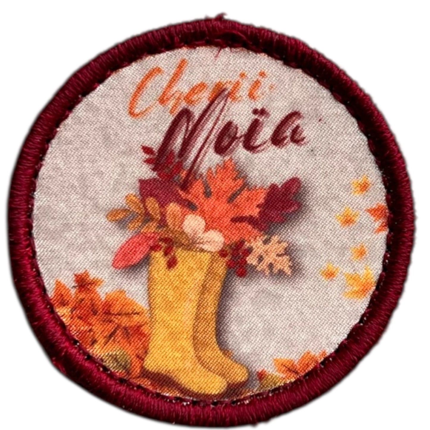 Écusson Bottes d’automne