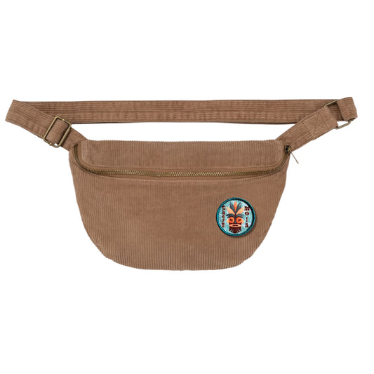 Banane en Velours Côtelé — camel