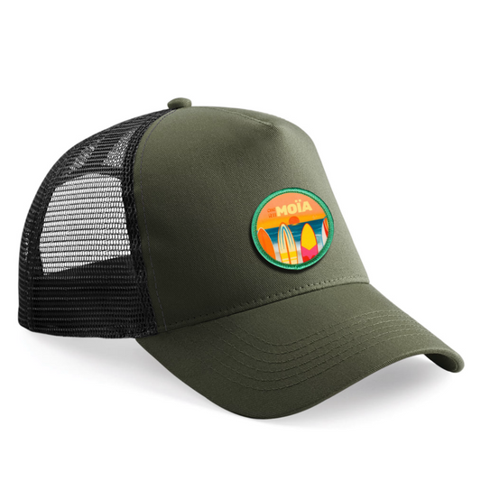 Casquette enfant avec écusson interchangeable