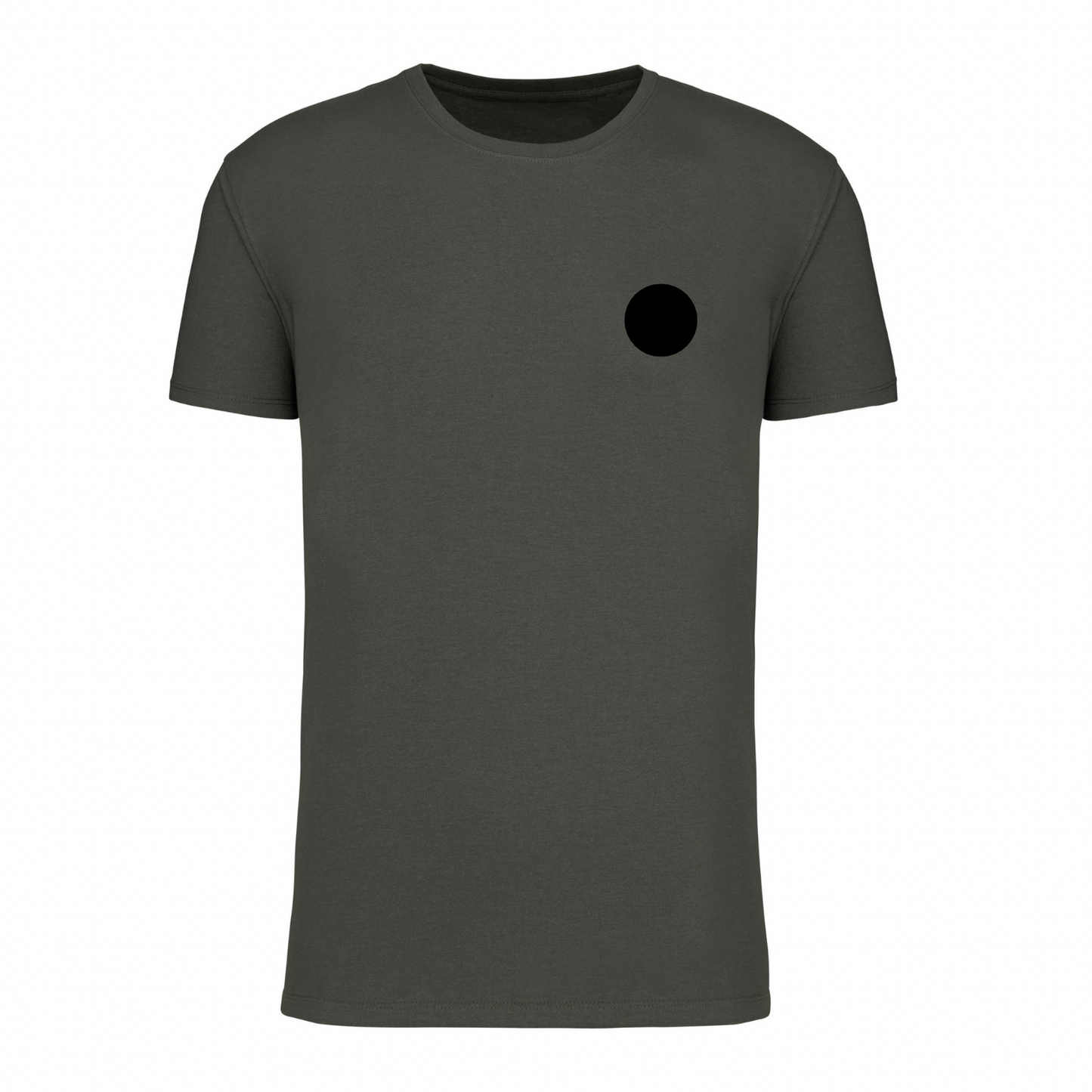 T-shirt col rond unisexe personnalisable - kaki