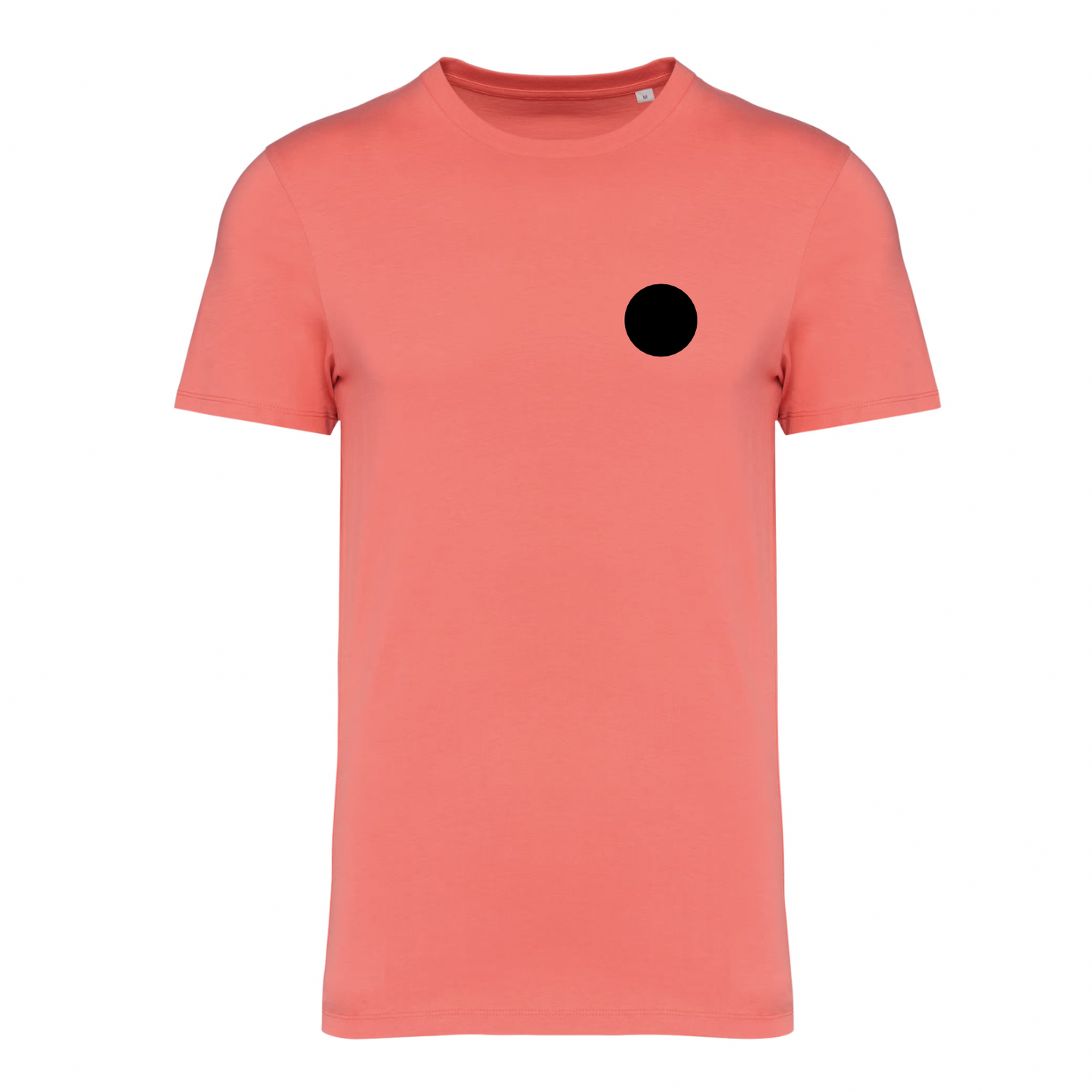 T-shirt col rond unisexe personnalisable - Corail