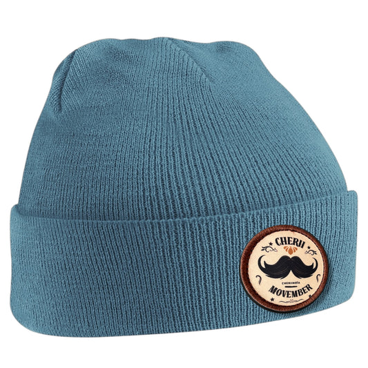 Bonnet Original à revers - bleu océan